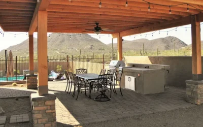 Backyard Ramada in Tucson
