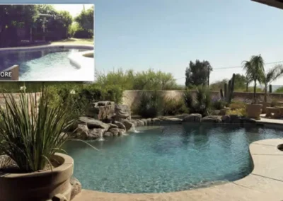 Natural Pool Landscape Oasis