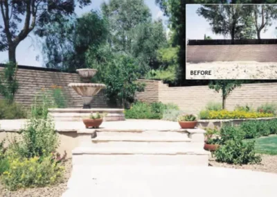 Tiered Fountain Garden Steps