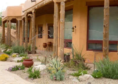 Adobe Home Desert Garden Walkway