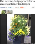 Container landscape design using interior principles Arizona Daily Star 2012