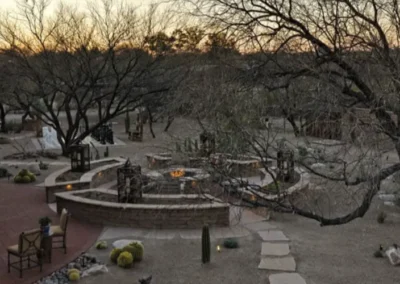 Desert Landscape Firepit