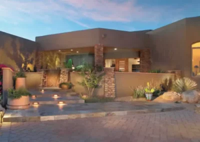 Front Yard Entry Lighting