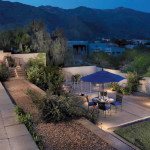 Path, step and up lights at outdoor living area | 2008 ALCA Judges Award