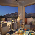 Outdoor kitchen with new patio roof | 2003 ALCA Award of Distinction